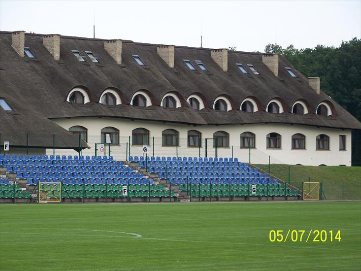 Budynek klubowy Promień Opalenica tennis club