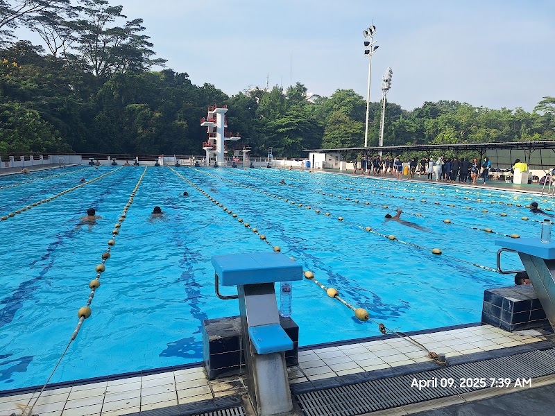 Saraga ITB Swimming Pool tennis club in West Java