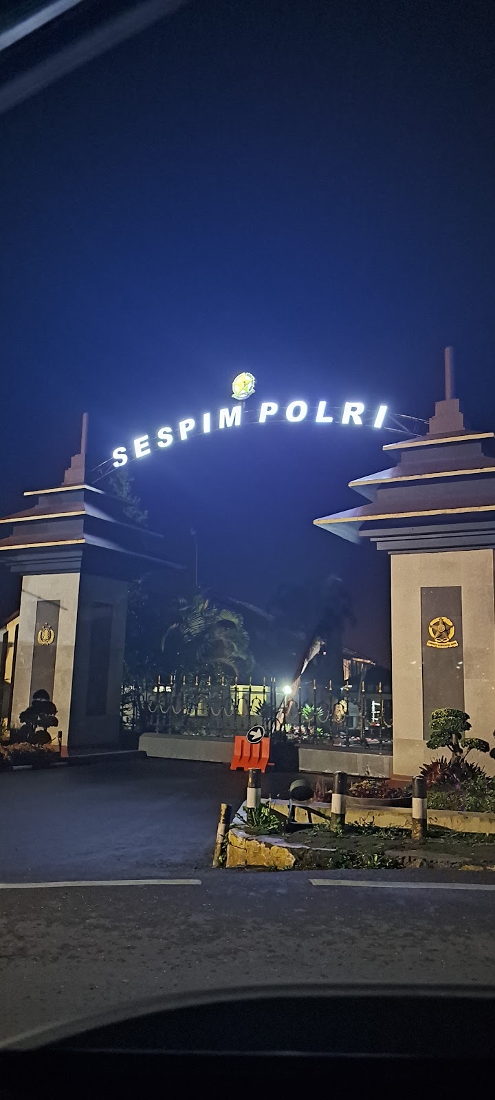 Sespim Polri tennis club in West Java