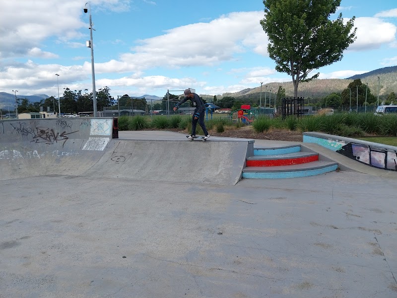 Huonville skate park tennis club in Huonville TAS