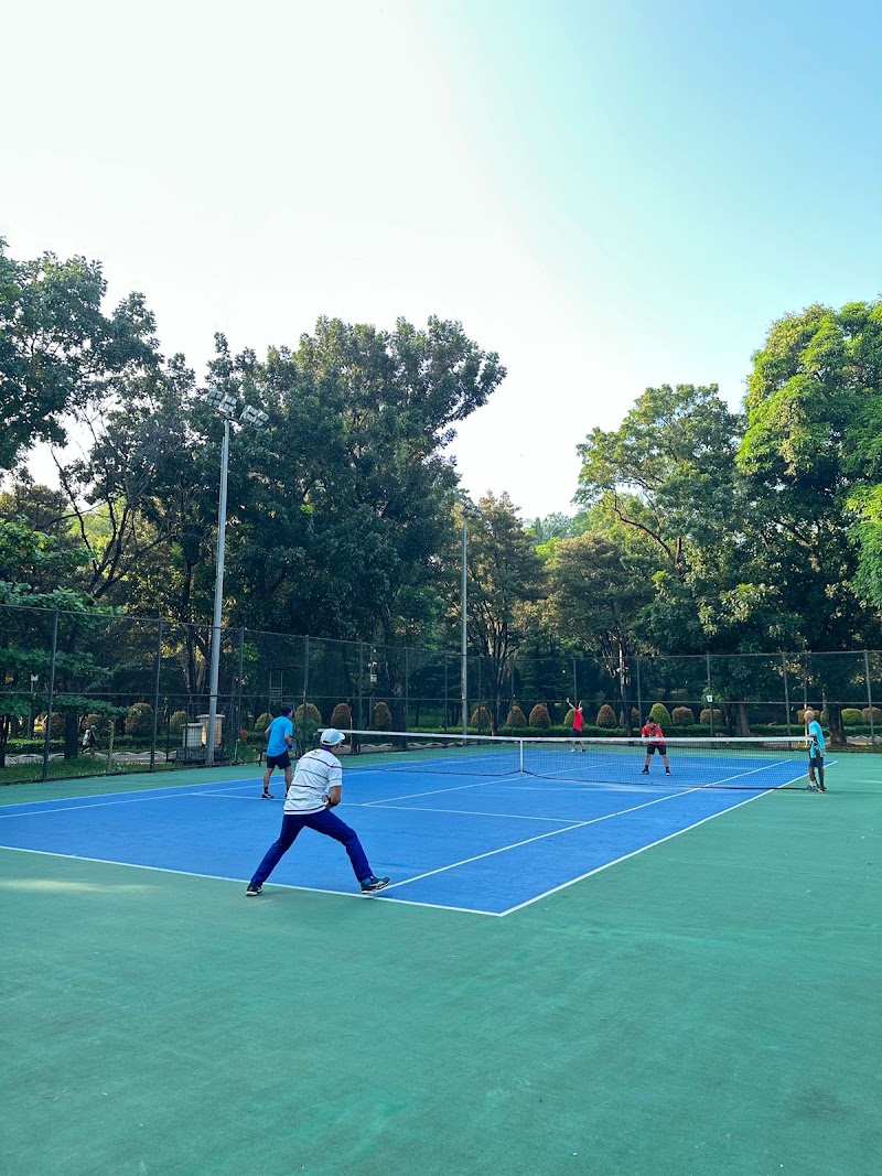 Tennis Court Senayan in Jakarta