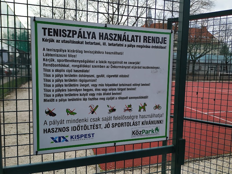 Teniszpálya in Budapest