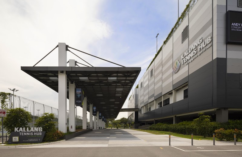 Kallang Tennis Hub in Singapore