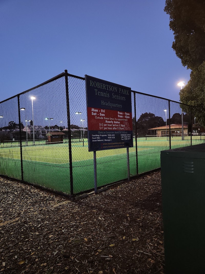 Robertson Park Tennis Centre in Perth