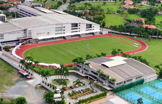 Brent International School Manila tennis club in Laguna
