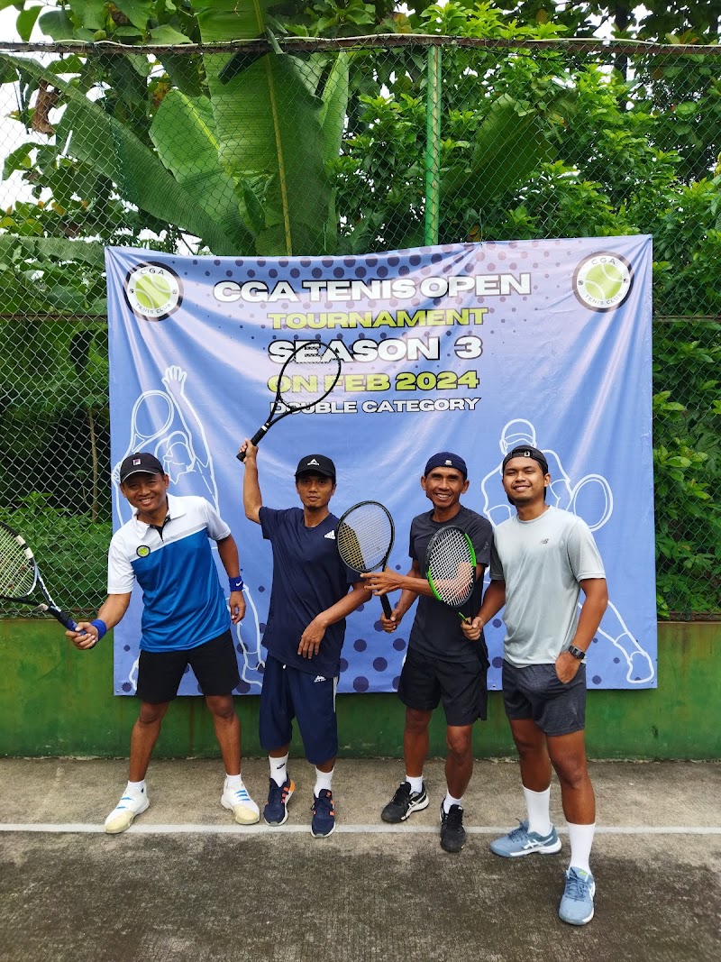 Lapangan Tenis CGA tennis club in West Java