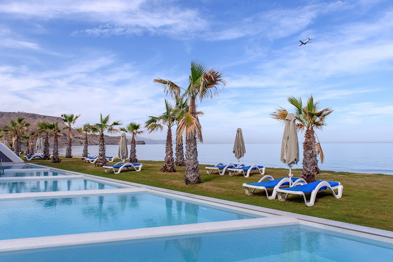 Arina Beach Resort tennis club in Iraklion